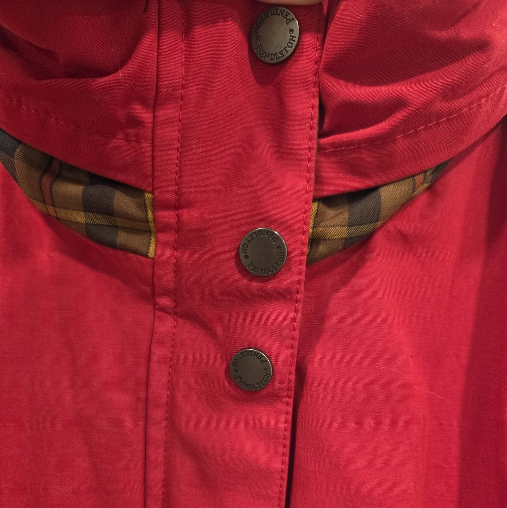 Pendleton Women's Red Hooded Jacket - image 2